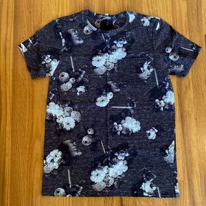 2 for $15/Floral Darth Vader T-Shirt - On The Byas